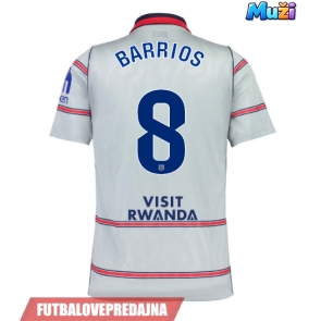 Lacne Muži Futbalové dres Atletico Madrid Pablo Barrios #8 2026-27 Krátky Rukáv - Tretina